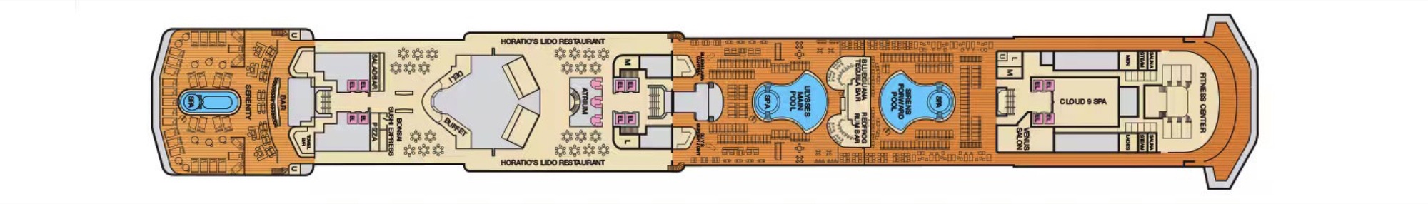 Deck 9 plan